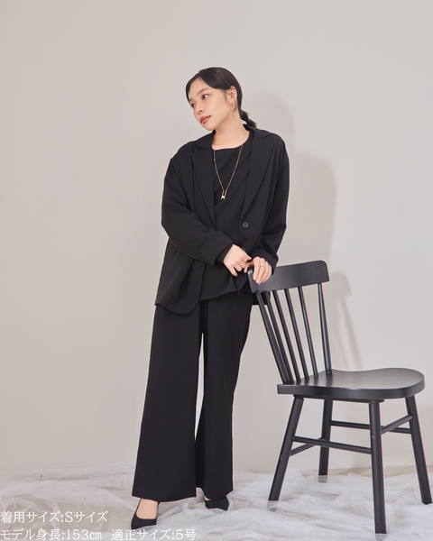 画像をギャラリービューアに読み込む, 低身長向けアウター/低身長向けオケージョン/小柄アウター/オケージョン/小柄ジャケット/低身長/2026SS/小柄セレモニー/セレモニー/小柄セットアップ/セットアップ/低身長ブランド/小柄ブランド/ジャケット/スーツ/小柄スーツ/小柄セットアップ/カジュアルジャケット
