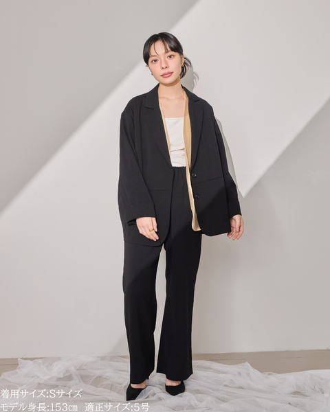 画像をギャラリービューアに読み込む, 低身長向けアウター/低身長向けオケージョン/小柄アウター/オケージョン/小柄ジャケット/低身長/2026SS/小柄セレモニー/セレモニー/小柄セットアップ/セットアップ/低身長ブランド/小柄ブランド/ジャケット/スーツ/小柄スーツ/小柄セットアップ/カジュアルジャケット
