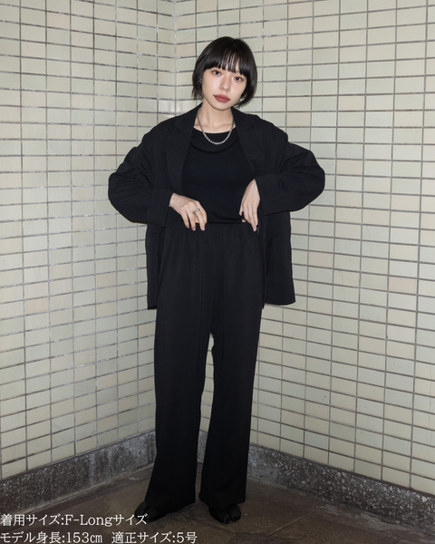 画像をギャラリービューアに読み込む, 低身長向けパンツ/低身長向けオケージョン/小柄パンツ/オケージョン/低身長/2026SS/小柄セレモニー/セレモニー/低身長ブランド/小柄ブランド/パンツ/スーツ/小柄スーツ/小柄お出掛け服/セレモニー服/セットアップ/小柄セットアップ/ウエストゴム/ラクチン
