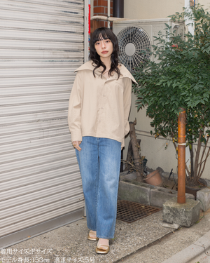 小柄 / 低身長 / UV対策 / UVシャツ / 日除け / シャツ / 旅行 / レディース/小柄パーカー/147㎝/小柄シャツ