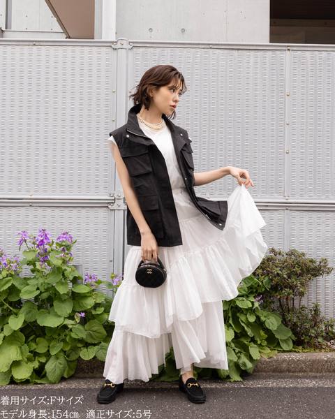 画像をギャラリービューアに読み込む, 小柄ブランド / 低身長ブランド / 低身長 / 小柄 / リネンサファリベスト / サファリベスト / リネンベスト / 低身長ベスト / 低身長セットアップ / セットアップ / 小柄ベスト / 低身長羽織り
