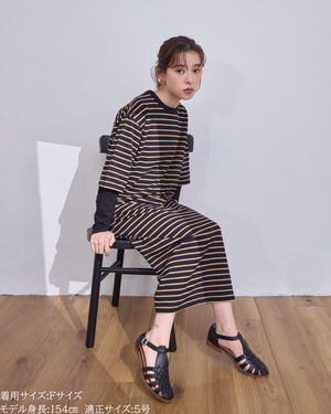 小柄ブランド / 低身長ブランド / 低身長 / 小柄 / 小柄ワンピース / 低身長ワンピース / 4wayワンピース / ワンピースセット / カーディガンセット / セットアップ / 小柄コーデ / 低身長コーデ/ボーダーカーデ/カーディガン