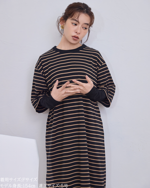 小柄ブランド / 低身長ブランド / 低身長 / 小柄 / 小柄ワンピース / 低身長ワンピース / 4wayワンピース / ワンピースセット / カーディガンセット / セットアップ / 小柄コーデ / 低身長コーデ/ボーダーカーデ/カーディガン