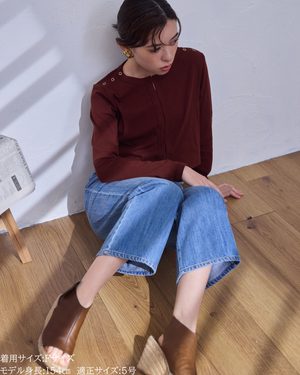 小柄ブランド / 低身長ブランド / 低身長 / 小柄 / 小柄ワンピース / 低身長ワンピース / 4wayワンピース / ワンピースセット / カーディガンセット / セットアップ / 小柄コーデ / 低身長コーデ/ボーダーカーデ/カーディガン