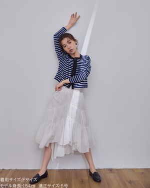 小柄ブランド / 低身長ブランド / 低身長 / 小柄 / 小柄ワンピース / 低身長ワンピース / 4wayワンピース / ワンピースセット / カーディガンセット / セットアップ / 小柄コーデ / 低身長コーデ/ボーダーカーデ/カーディガン