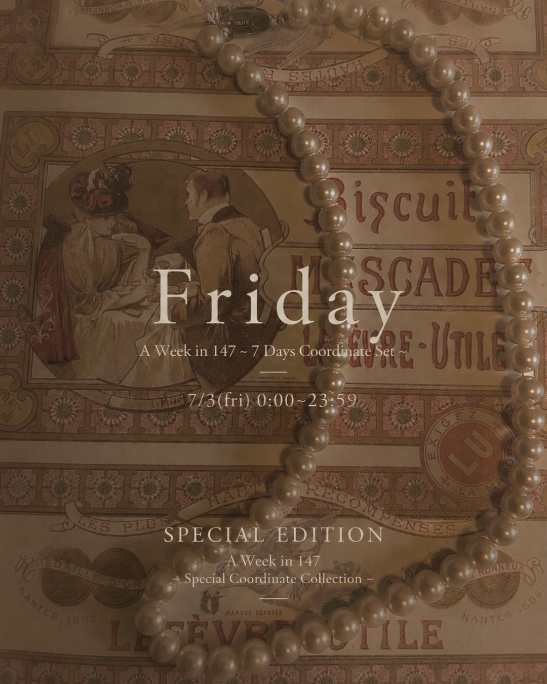 Friday》A Week in 147 〜 7 Days Coordinate Set 〜 (SPECIAL EDITION