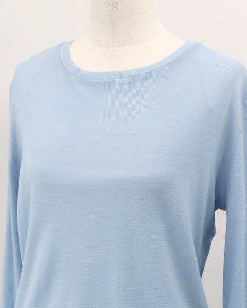 画像をギャラリービューアに読み込む, ウールクルーネックカットソー【832】
