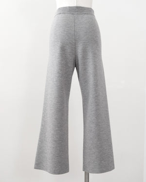 ウールフレアニットパンツ(セットアップ可能)【848】