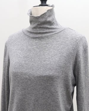 ウールハイネックカットソー【831】