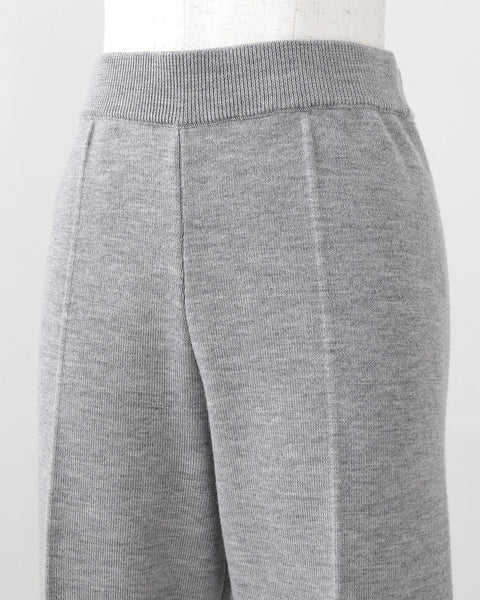 画像をギャラリービューアに読み込む, ウールフレアニットパンツ(セットアップ可能)【848】
