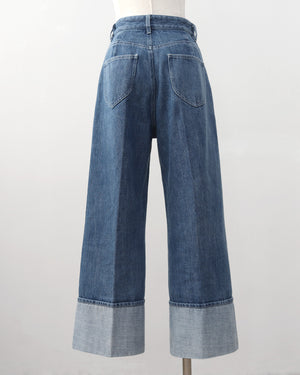 ロールアップデニム【723】