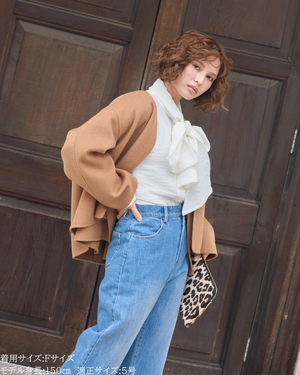 147_ichi_yon_nana】カシミヤ混リバーレイヤードコート(Japan Fabric 147_ichi_yon_nana】カシミヤ混リバーレイヤードコート(Japan Fabric