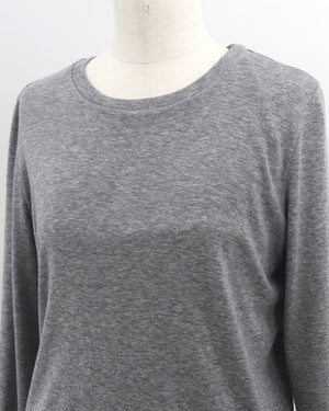 ウールクルーネックカットソー【832】