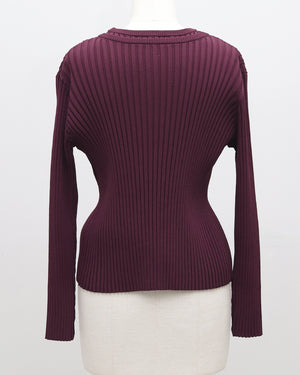 リブアンサンブルニット【855】