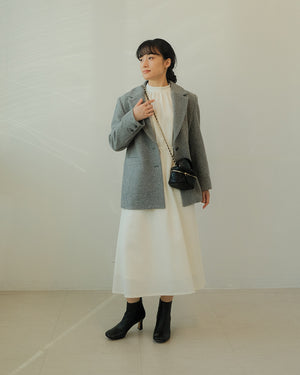 ヘリンボーンウールブレザー(Japan Fabric)【560】