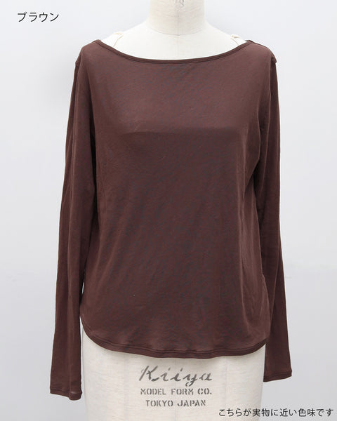 画像をギャラリービューアに読み込む, コットンシアーカットソー【859】
