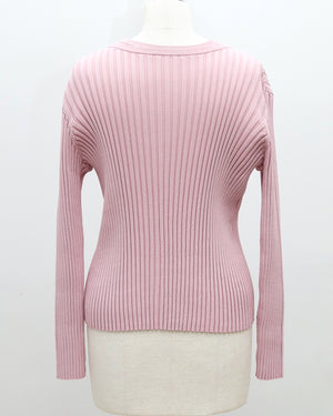 リブアンサンブルニット【855】