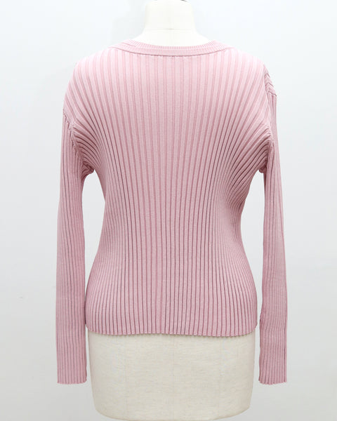 画像をギャラリービューアに読み込む, リブアンサンブルニット【855】
