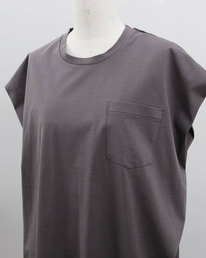 パワーショルダースリットTシャツ【775】