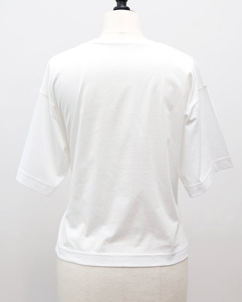 画像をギャラリービューアに読み込む, アクセントリボンTシャツ【797】
